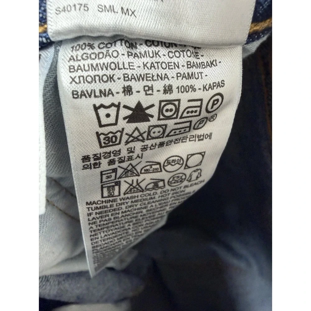 Levis 501 Mens Jeans Size 32x32 Blue Denim Button Fly Straight 100%Cotton